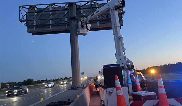 Waco Motorists Greeted by New Highway Signs Thanks to TxDOT's Drone-Assisted Installation on I-35 and I-14