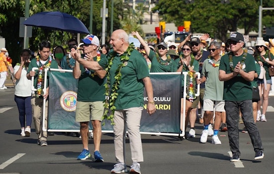 Waikiki Celebrates Tradition with Vibrant Displays at 77th Annual Aloha Festivals Floral Parade
