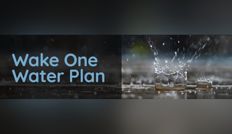 Wake County Seeks Public Input on 50-Year "One Water" Strategy Amid Growth and Environmental Challenges
