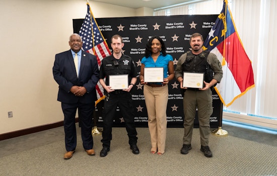 Wake County Sheriff's Office Honors Employees of the Month for Exemplary Service