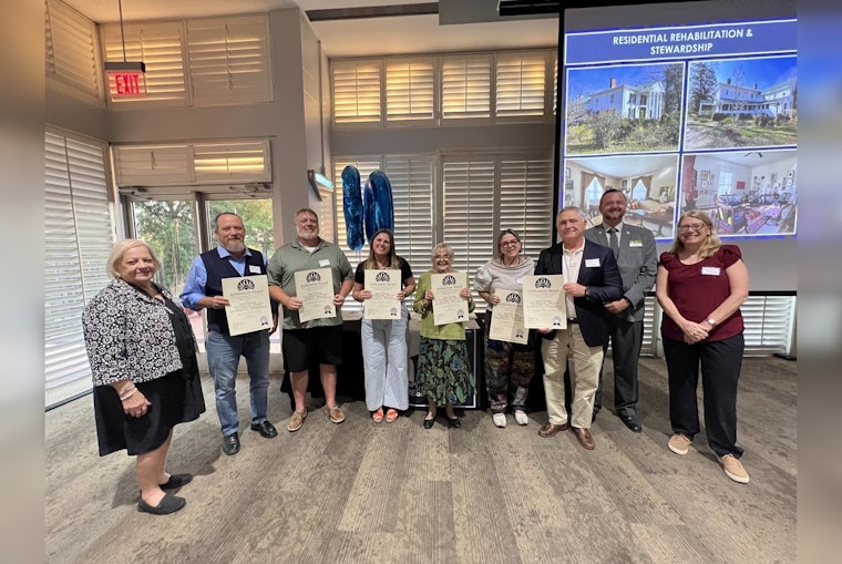 Wake Forest Honored with Three Awards for Historic Preservation Efforts at Anthemion Awards