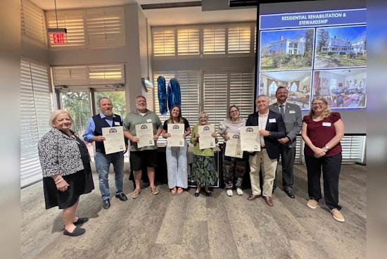 Wake Forest Honored with Three Awards for Historic Preservation Efforts at Anthemion Awards