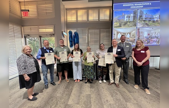 Wake Forest Honored with Three Awards for Historic Preservation Efforts at Anthemion Awards