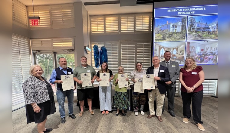 Wake Forest Honored with Three Awards for Historic Preservation Efforts at Anthemion Awards