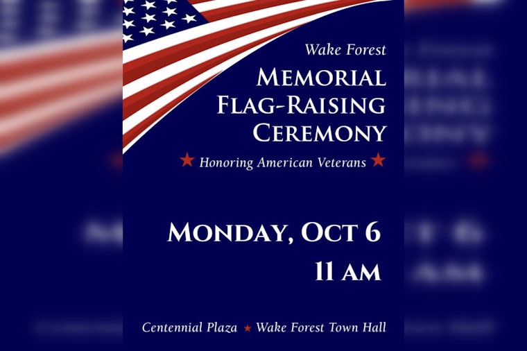 Wake Forest to Honor Late Veteran Patrick McLivain in Final Flag-Raising Ceremony of the Year