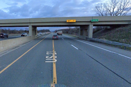 Weekend Lane Closures on US-23 Near Joy Road in Ann Arbor Due to Bridge Repair Work