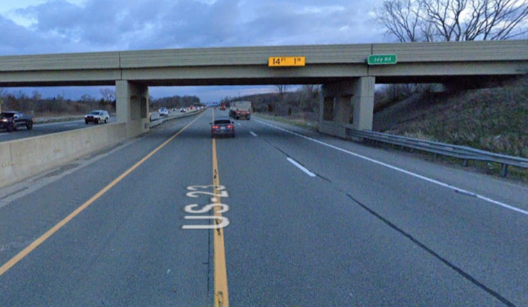 Weekend Lane Closures on US-23 Near Joy Road in Ann Arbor Due to Bridge Repair Work