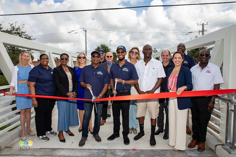West Palm Beach Celebrates Opening of New North Shore Pedestrian Bridge to Enhance Community Safety and Connectivity