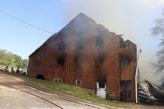 Westminster Barn Fire Results in Three Injuries and Four Horse Fatalities, Damage Estimated at $250K