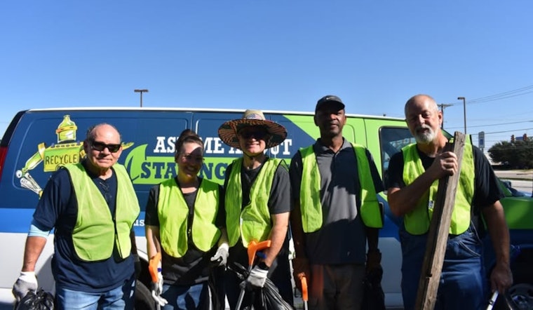 White Settlement Community Unites for Fall Trash Bash, Enhances Waggoman Park with First Church International Volunteers