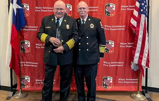 White Settlement Fire Department Members Honored in Local Ceremony Recognizing Year-Long Commitment