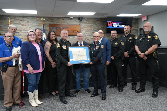 White Settlement Police Department Attains Elite Status with Fourth Consecutive Re-accreditation by Texas Police Chiefs Association