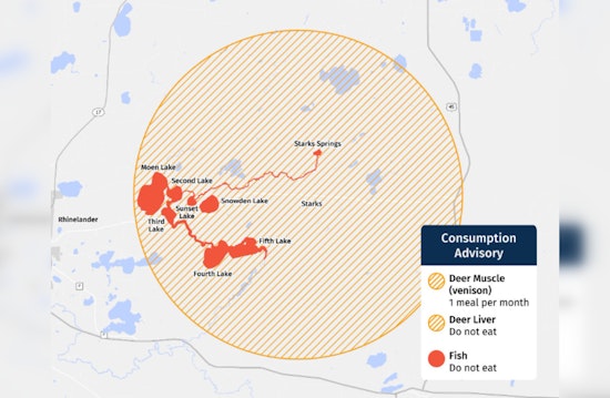 Wisconsin Agencies Issue "Do Not Eat" Advisory for Fish and Deer Near Stella Due to PFAS Contamination