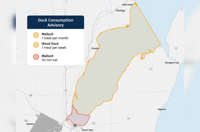 Wisconsin Health Agencies Issue 'Do Not Eat' Advisory for Some Ducks in Green Bay Due to PFAS Contamination