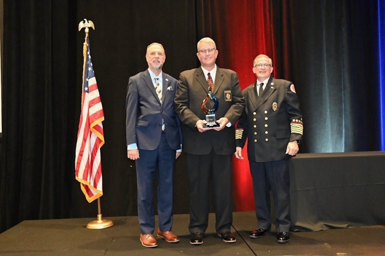 Zionsville's Own James VanGorder Named Indiana's Fire Chief of the Year