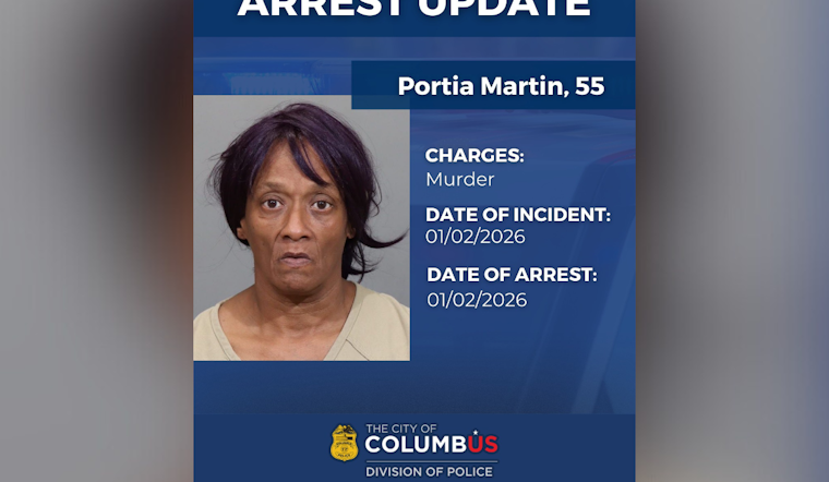 82-Year-Old Man Found Dead in Columbus Home, Woman Charged With Murder
