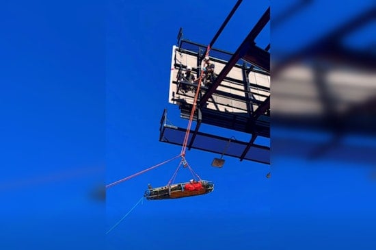 Oklahoma City Firefighters Execute Skilled Rescue of Worker atop Billboard