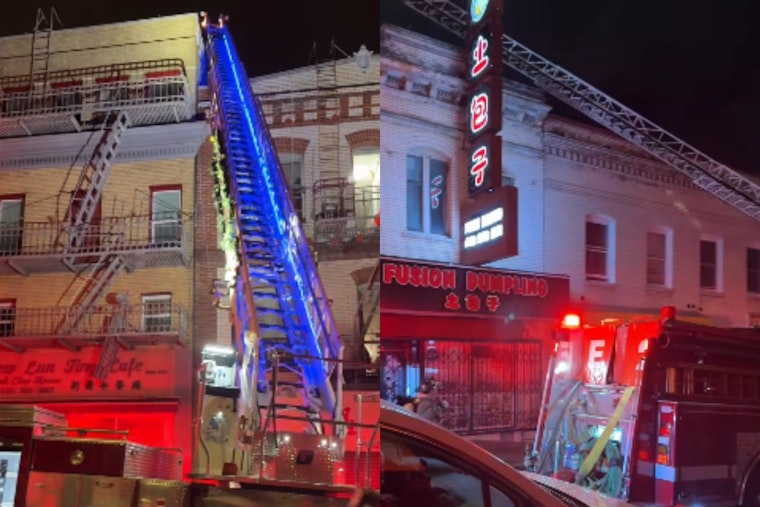 A Morning Fire in San Francisco's Chinatown Injures One, Displaces Resident; SFFD Investigates Cause
