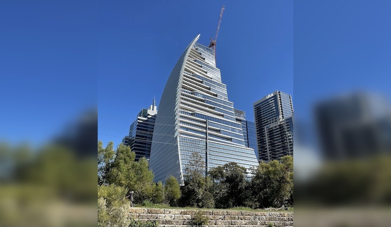 After Years In The Dark, Google’s Sail Tower Finally Lights Up Austin