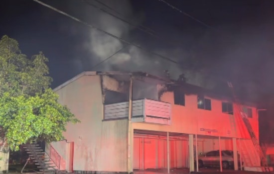 Alameda Firefighters Hit Early Morning Corpus Christi Road Apartment Blaze