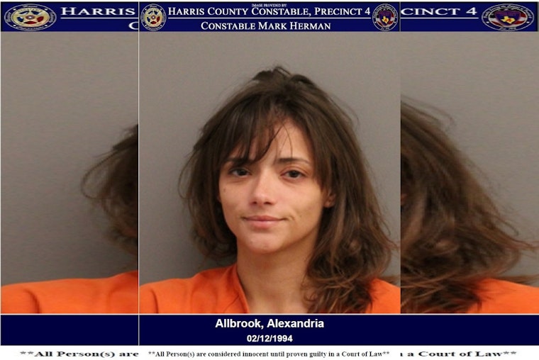 Alexandria Allbrook Charged With Fraudulent Use of Identification After Traffic Stop Uncovers Fake IDs in Harris County