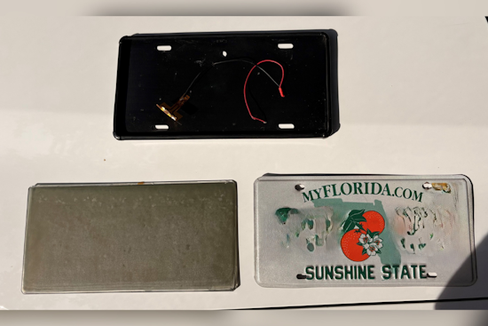 Altamonte Springs Driver Issued Citation for Using Remote-Controlled Device to Obscure License Plate