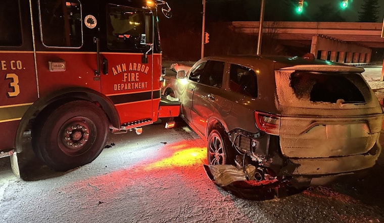 Ann Arbor Fire Truck Involved in Multi-Vehicle Crash on Icy Roads, Fire Department Remembers Fallen Hero