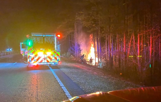 Apex and Cary Fire Departments Quell Vehicle Blaze on US 1 and Stress Road Safety