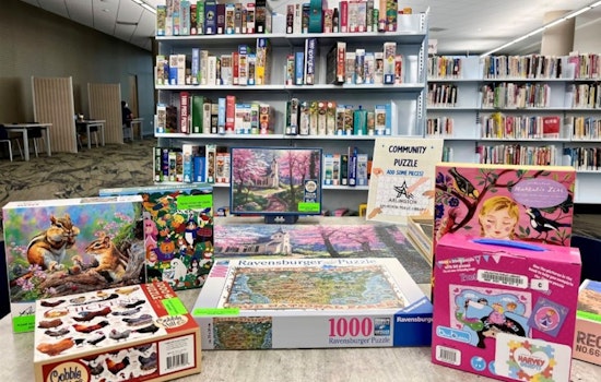 Arlington Public Library Enriched with Over 200 Puzzles in Loving Memory of Harvey Gerdts