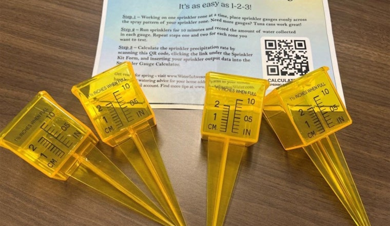 Arlington Water Utilities Offers Free Sprinkler Test Kits to Promote Efficient Water Use in Summer