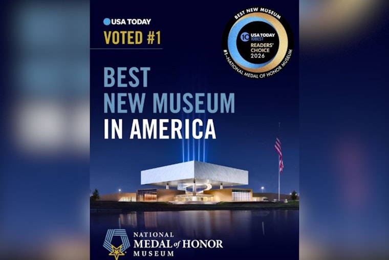 Arlington's National Medal of Honor Museum Voted Best New Museum in USA TODAY's 10BEST Readers' Choice Awards