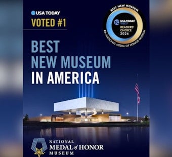 Arlington's National Medal of Honor Museum Voted Best New Museum in USA TODAY's 10BEST Readers' Choice Awards