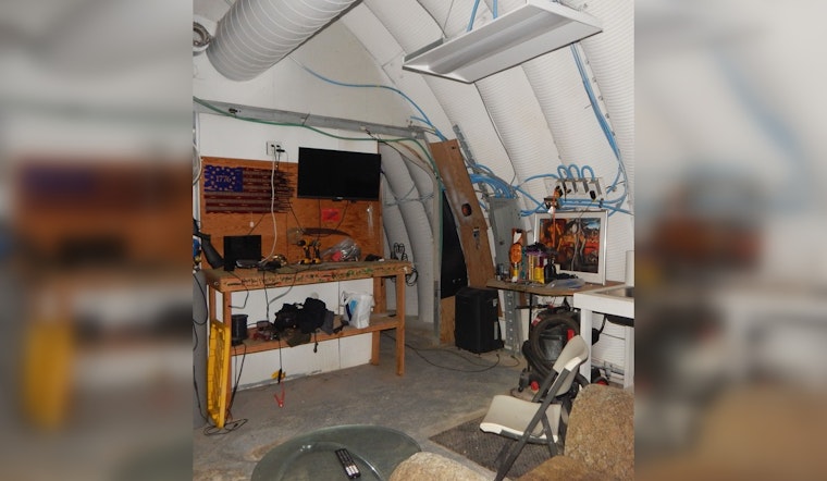 Arrest in Anderson, CA as CHP Uncovers Illegal Weapons Cache and Underground Bunker During Raid