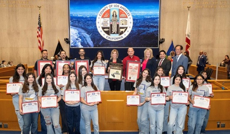 Artesia High School Girls Volleyball Team Celebrates First-Ever CIF Championship in Los Angeles Ceremony