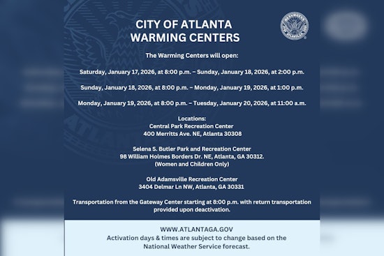 Atlanta Opens Warming Centers to Shield Vulnerable Residents from Winter Cold