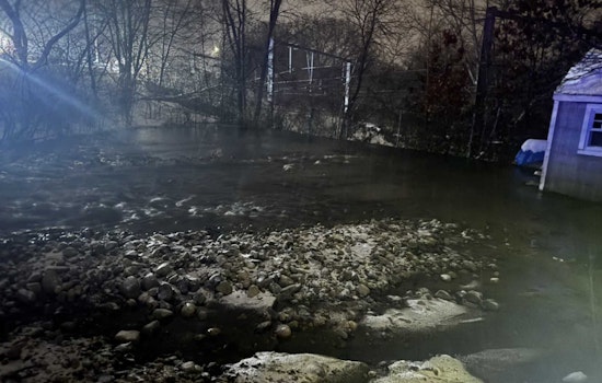 Attleboro Water Main Break Causes Disruptions on South Main Street Amid Freezing Temperatures