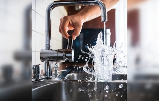 Aurora Water Main Leak Near Solfisburg Park