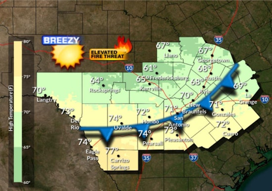 Austin Anticipates Sunny Days and Changeable Temperatures, Says National Weather Service