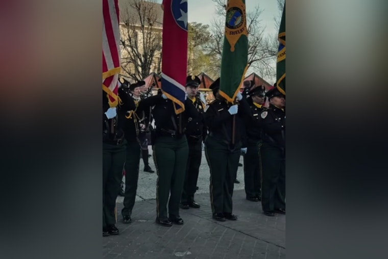 Bagpipes and Pride Shine as the Shelby County Sheriff’s Office Leads Memphis’s 67th Annual AutoZone Liberty Bowl Parade