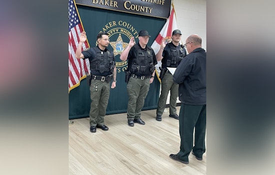 Baker County Sheriff's Office Bolsters Ranks with Three New Deputies to Enhance Local Law Enforcement
