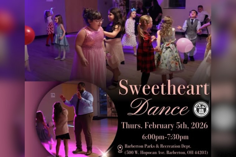Barberton Sets the Stage for Family Fun with Sweetheart Dance for Kids and Loved Ones on February 5