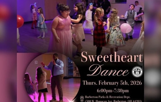 Barberton Sets the Stage for Family Fun with Sweetheart Dance for Kids and Loved Ones on February 5