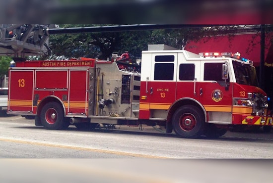 Bartholomew Pool Fire Near Mueller Knocked Down, AFD On Scene