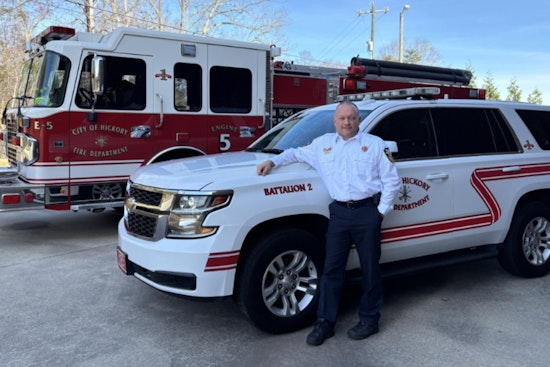 Battalion Chief Nick Reed Retires After 30 Years of Fire Service to Hickory and Surrounding Communities