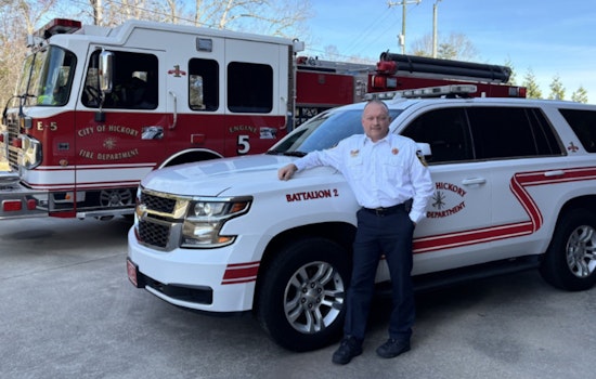 Battalion Chief Nick Reed Retires After 30 Years of Fire Service to Hickory and Surrounding Communities