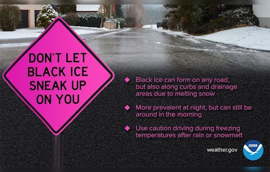 Bay Area Drivers Warned of Black Ice on Roads by Pottawatomie County Emergency Management