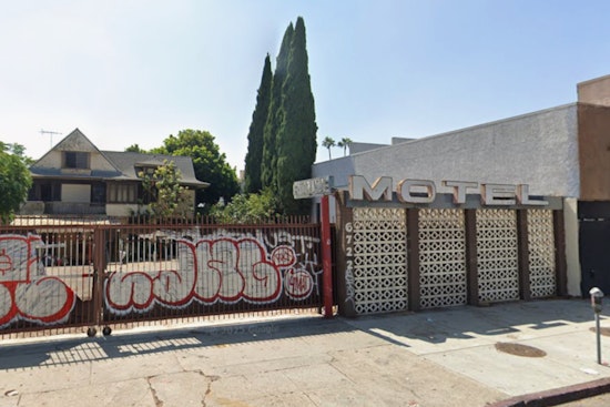 Blaze Engulfs Historic Hollywood Center Motel on Sunset Boulevard, One Injured