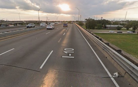 Blazing Big Rig Brings I-10 Westbound to a Halt Near Slidell