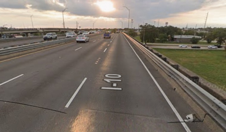 Blazing Big Rig Brings I-10 Westbound to a Halt Near Slidell