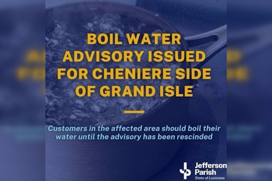 Boil Water Advisory Issued for Cheniere Area of Grand Isle Amid Pressure Drop Concerns